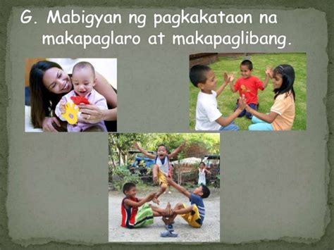 Halimbawa ng Karapatan Ng Mga Bata .